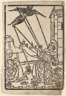 Saint Francis Receiving the Stigmata, 1470/1480. Creator: Unknown
