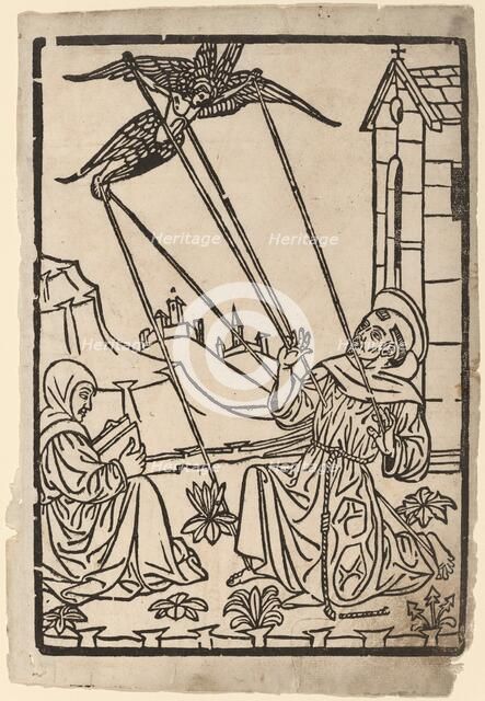 Saint Francis Receiving the Stigmata, 1470/1480. Creator: Unknown.