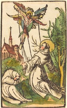 Saint Francis Receiving the Stigmata, 1500/1510. Creator: Unknown