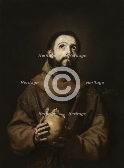 Saint Francis receiving the Stigmata, 1643.