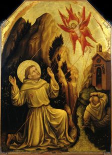 Saint Francis receiving the Stigmata