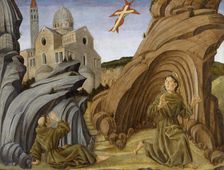 Saint Francis Receiving the Stigmata, c1471. Creator: Marco Zoppo