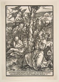 Saint Francis Receiving the Stigmata, ca. 1503. Creator: Albrecht Durer