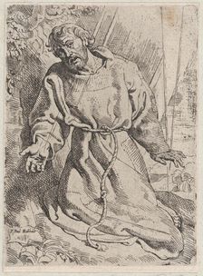 Saint Francis Receiving the Stigmata, ca. 1613-14. Creator: Willem Pietersz. Buytewech