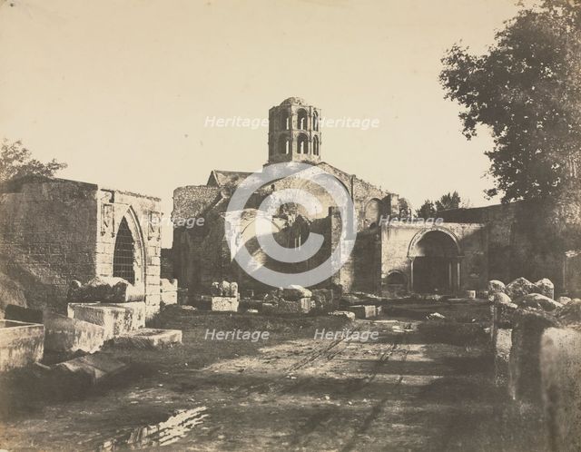 Saint-Honorat, Prés dArles, 1853. Creator: Édouard Baldus (French, 1813-1889).