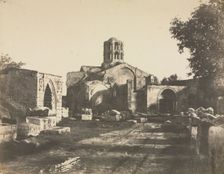 Saint-Honorat, Prés dArles, 1853. Creator: Édouard Baldus (French, 1813-1889)