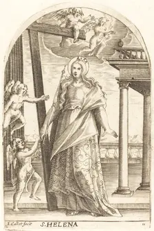 Saint Helen, 1608/1611. Creator: Jacques Callot