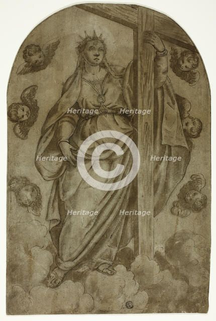 Saint Helena and the True Cross, 1580/90. Creator: Unknown.