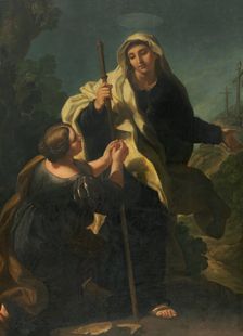 Saint Helena and Her Daughter, 17th century. Creator: Fray Joaquín Juncosa