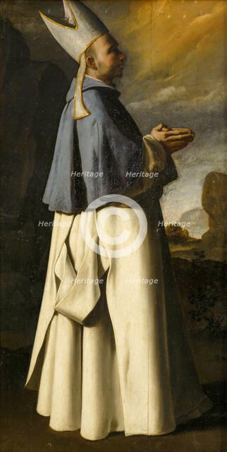 Saint Hugh of Grenoble, 1637-1639. Creator: Zurbarán, Francisco, de (1598-1664).