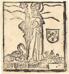 Saint Hugo of Lincoln (or Saint Hugo of Avalon), probably 1460/1480. Creator: Unknown