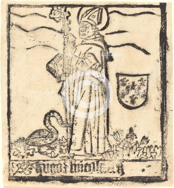 Saint Hugo of Lincoln (or Saint Hugo of Avalon), probably 1460/1480. Creator: Unknown.