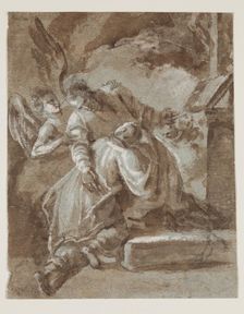 Saint in Prayer, 17th century. Creator: Unknown