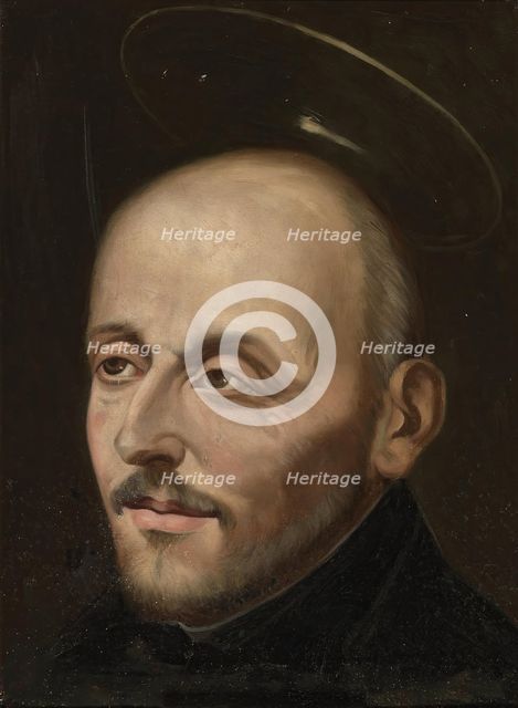Saint Ignatius of Loyola, c1887. Creator: Francisco Jover y Casanova.
