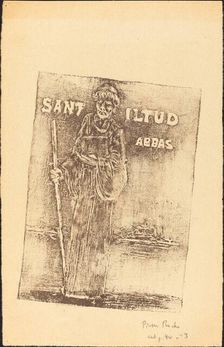 Saint Iltud. Creator: Pierre Roche