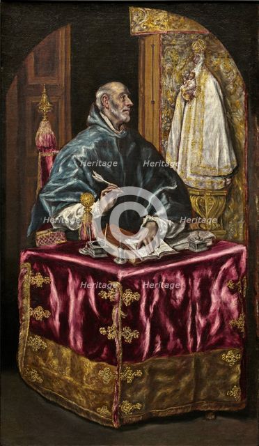 Saint Ildefonso, c. 1603/1614. Creator: El Greco.