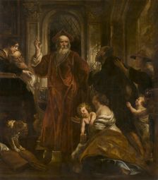 Saint Ivo of Brittany, c1620-1670. Creator: Jacob Jordaens I
