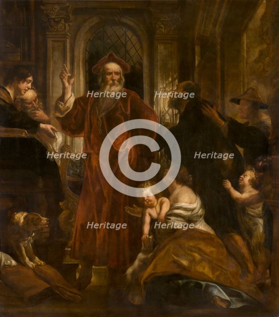 Saint Ivo. Creator: Jordaens, Jacob (1593-1678).