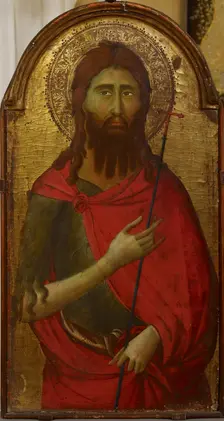 Saint John the Baptist, 1295-1347. Creator: Ugolino da Siena
