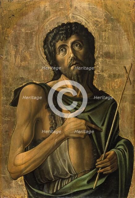 Saint John the Baptist, 1475. Creator: Alvise Vivarini.