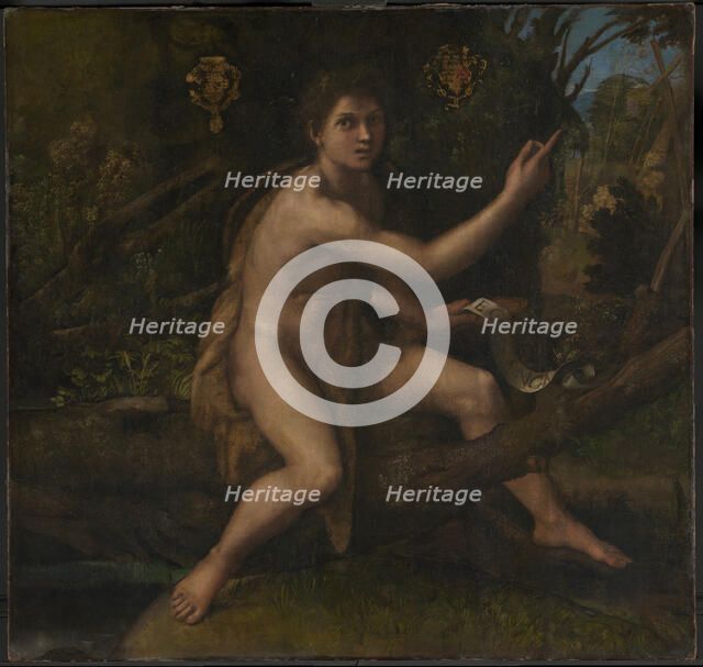 Saint John the Baptist, 1519. Artist: Raphael (1483-1520)