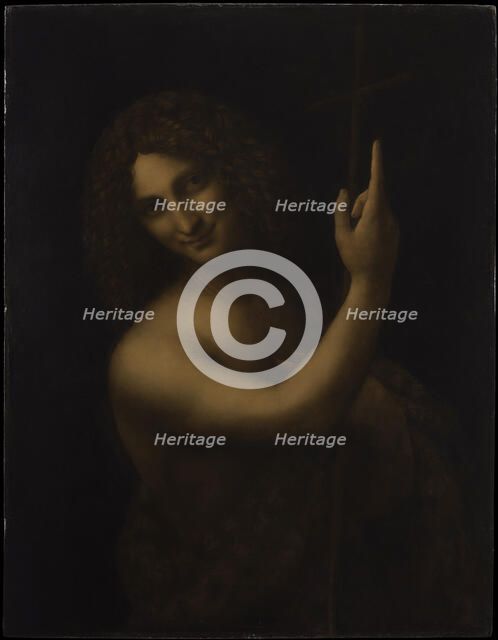 Saint John the Baptist, 1513-1516. Creator: Leonardo da Vinci (1452-1519).