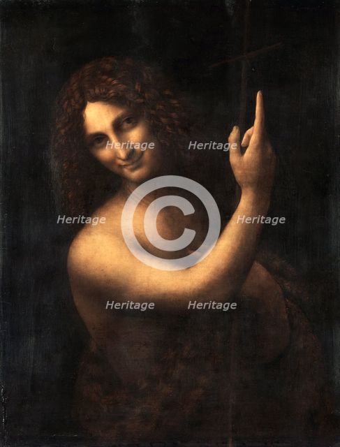 Saint John the Baptist, 1513-1516. Artist: Leonardo da Vinci (1452-1519)