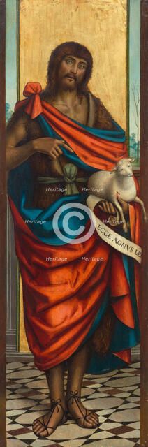 Saint John the Baptist, 1531. Creator: Ferrari; Defendente (1490-1540).