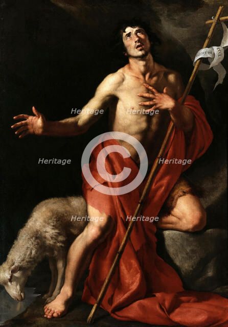 Saint John the Baptist, 1635-1640. Creator: Fracanzano, Cesare (1605-1651).
