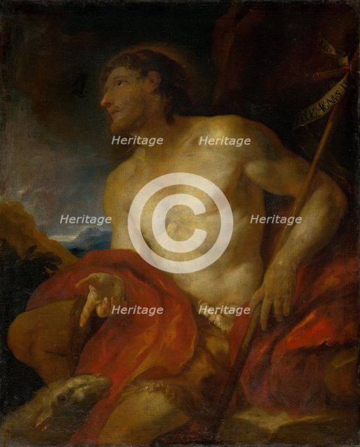 Saint John the Baptist, 1680-1700. Creator: Johann Carl Loth.