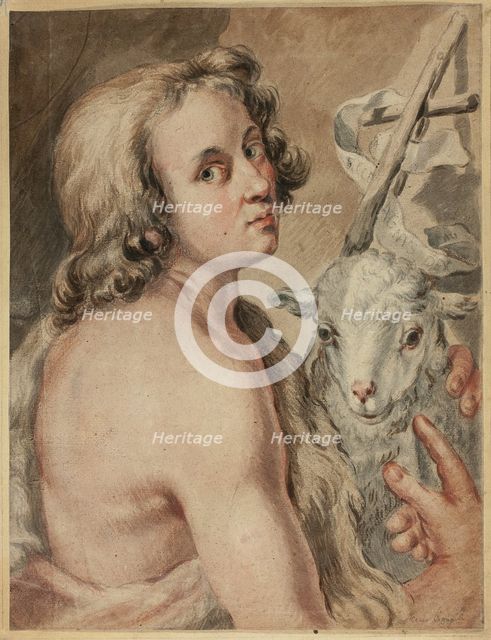 Saint John the Baptist with Lamb, n.d. Creator: Unknown.