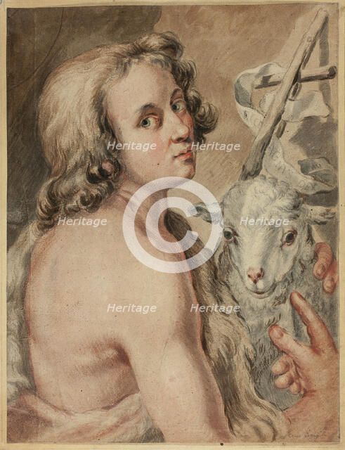 Saint John the Baptist with Lamb, n.d. Creator: Unknown.