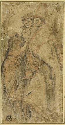 Saint John the Baptist and San Bernardo degli Uberti, n.d. Creator: Unknown