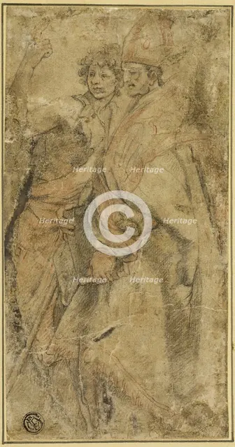 Saint John the Baptist and San Bernardo degli Uberti, n.d. Creator: Unknown.
