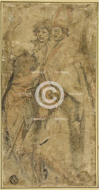 Saint John the Baptist and San Bernardo degli Uberti, n.d. Creator: Unknown.