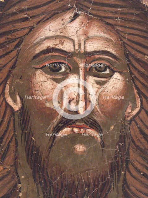 Saint John the Baptist, between 1600 and 1700. Creator: Serbian School.