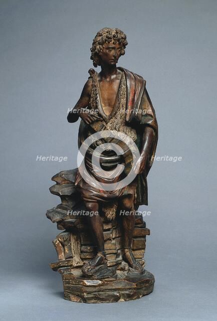 Saint John the Baptist, c. 1500-1525. Creator: Master of the Saint John Statuettes (Italian).