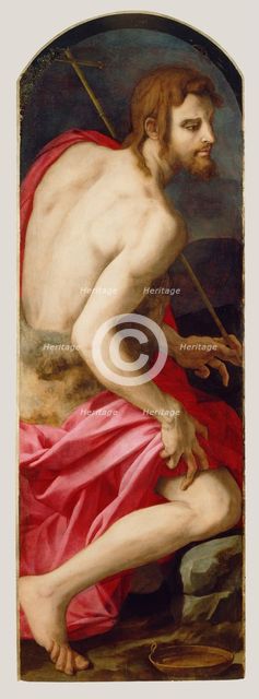 Saint John the Baptist, c. 1544. Artist: Bronzino, Agnolo (1503-1572)
