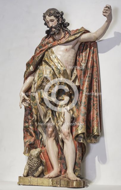 Saint John the Baptist, c.1620. Creator: Esteban de Rueda.