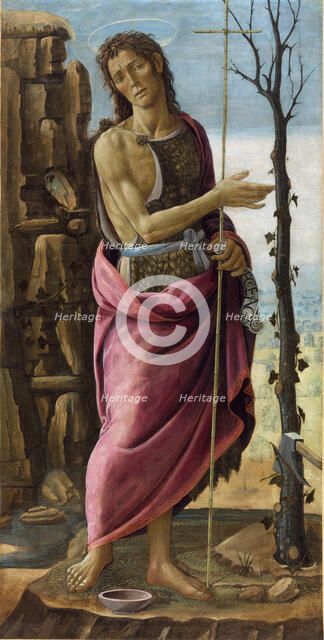 Saint John the Baptist, c1485. Creator: Jacopo del Sellaio (1442-1493).