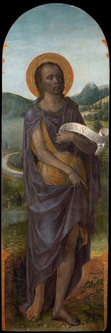 Saint John the Baptist, c.1490-1495. Creator: Foppa, Vincenzo (active 1456-1516)