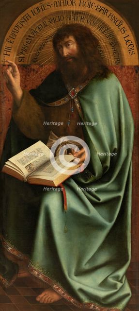 Saint John the Baptist, c1430s. Creator: Jan van Eyck.