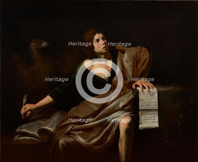 Saint John the Baptist, ca 1624-1625. Creator: Valentin de Boullogne (1591-1632).