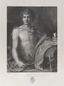Saint John the Baptist, ca. 1843. Creator: Gioan Battista Nocchi