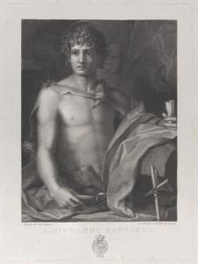 Saint John the Baptist, ca. 1843. Creator: Gioan Battista Nocchi