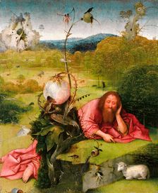 Saint John the Baptist in the Desert, Late 15th cen.. Artist: Bosch, Hieronymus (c. 1450-1516)