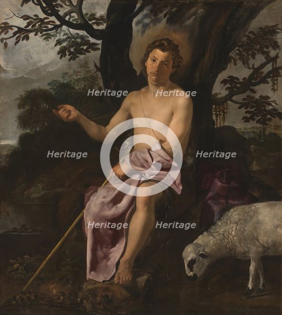 Saint John the Baptist in the Wilderness, ca. 1622. Creator: Diego Velasquez.