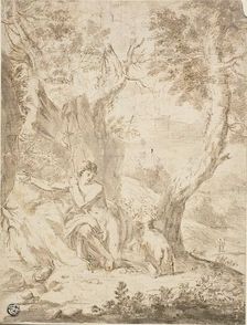 Saint John the Baptist in the Wilderness, n.d. Creator: Unknown