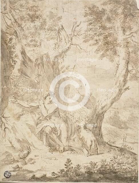 Saint John the Baptist in the Wilderness, n.d. Creator: Unknown.
