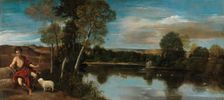 Saint John the Baptist in a Landscape, between c1612 and c1614. Creator: Juan Bautista Maino